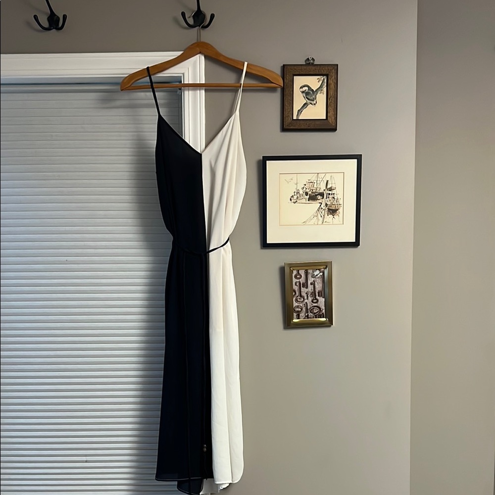 Black and White Dress